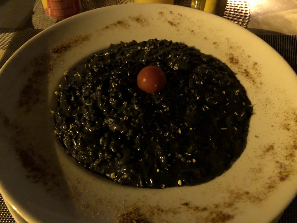 black risotto